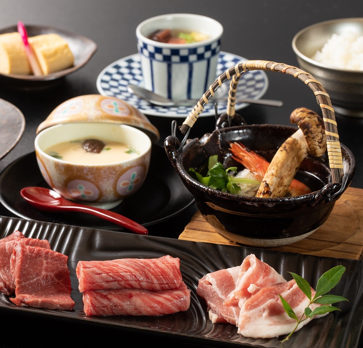 秋の松茸焼肉コース