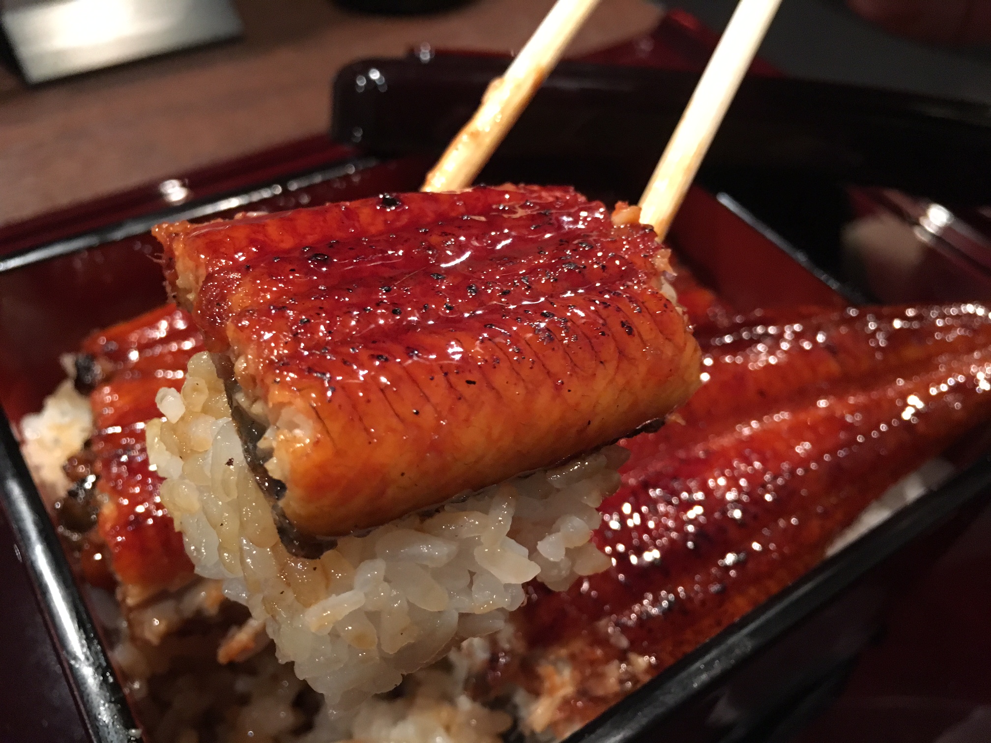 鰻御膳（並）1/2尾